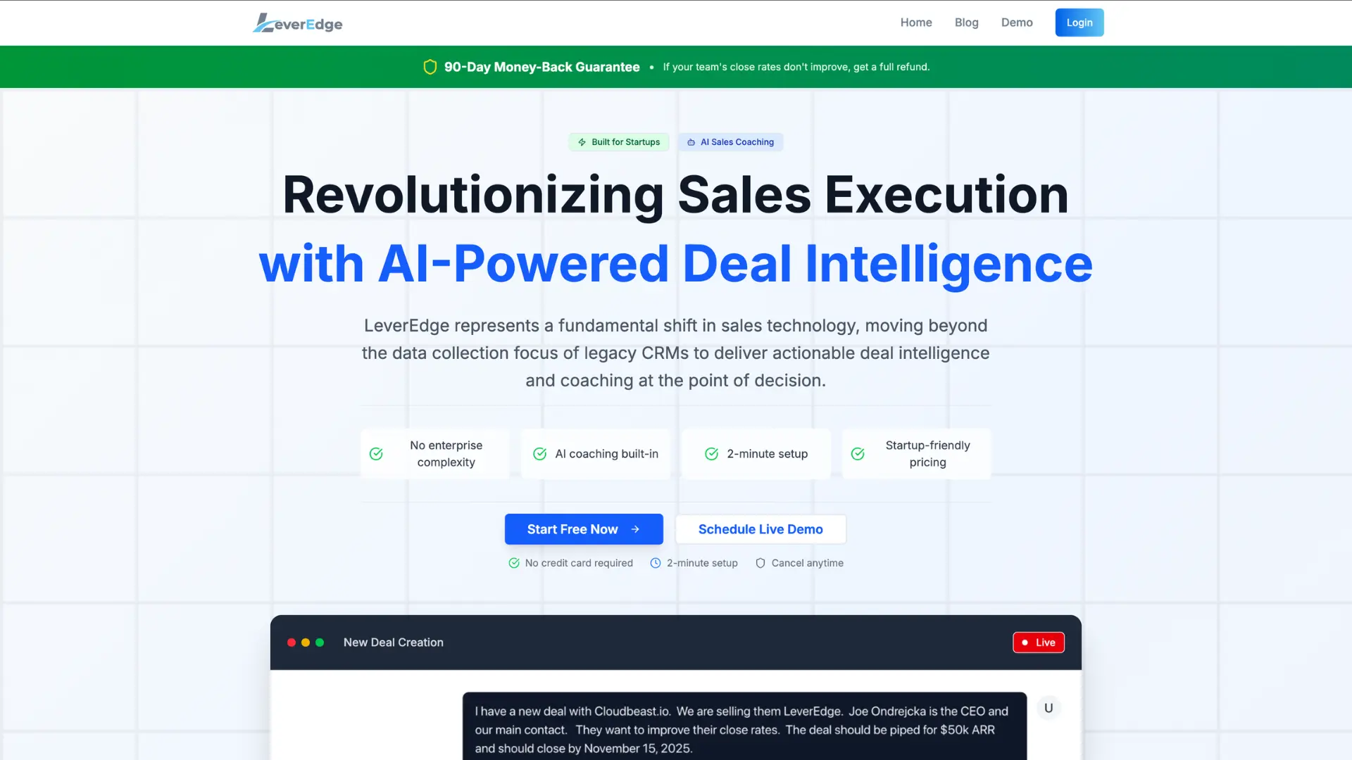AI deal intelligence SaaS platform