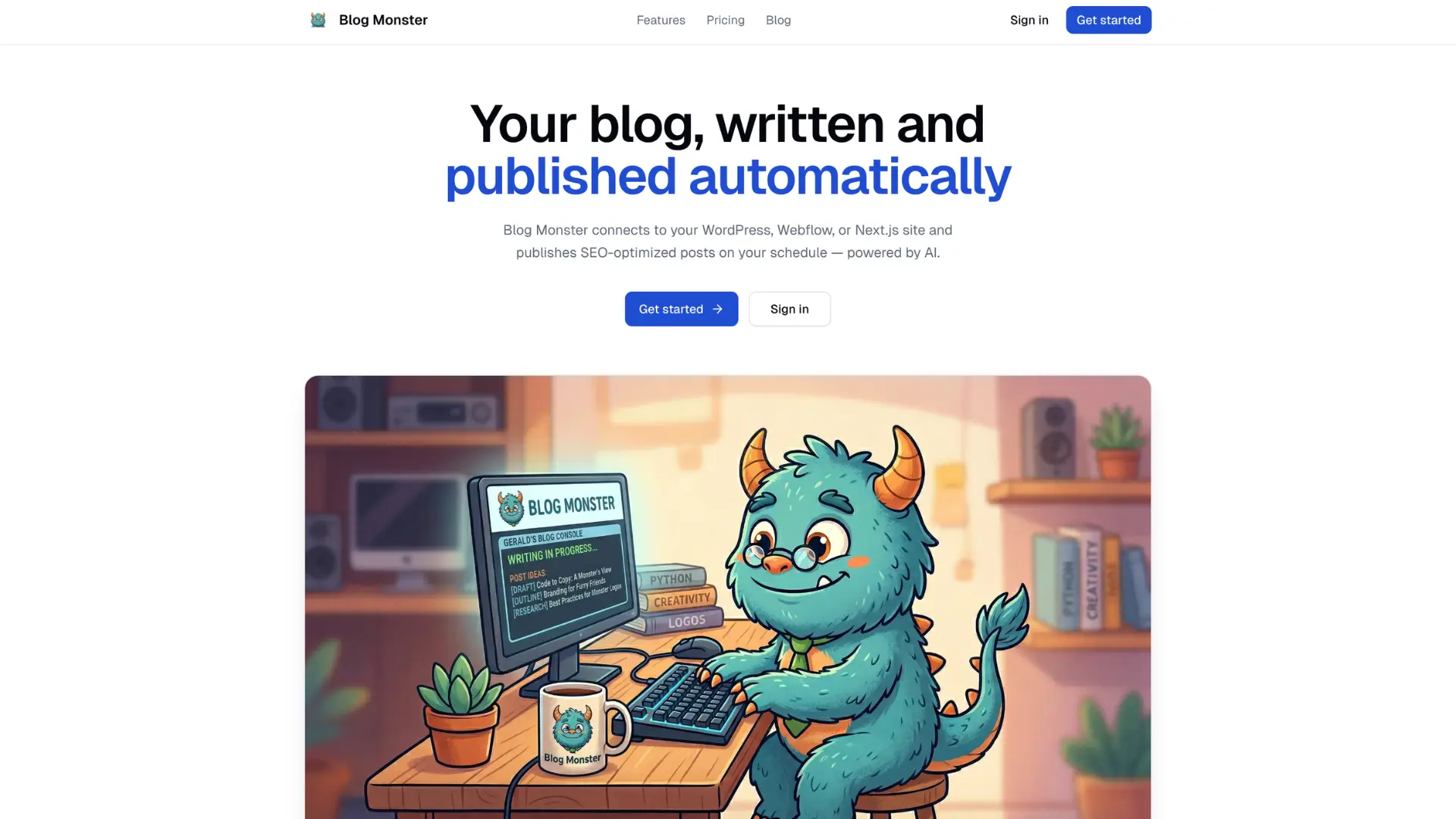 AI-powered blog automation SaaS platform